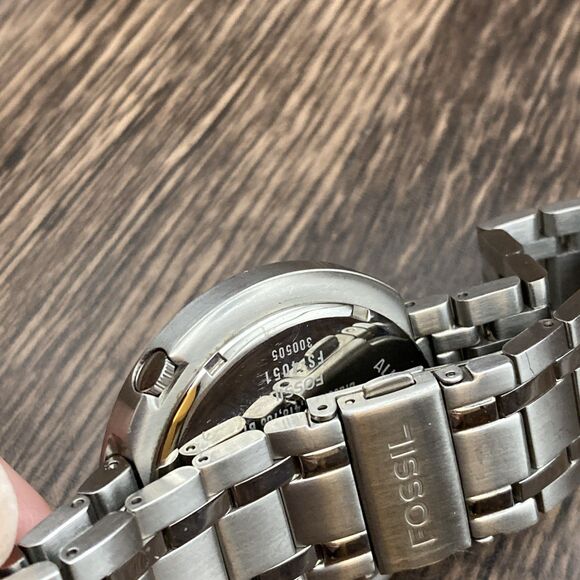 Fossil Arkitekt FS4051 Mens Watch Black Dial Working With Date Display - Picture 10 of 10